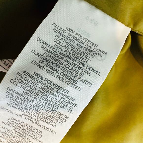 J.CREW Excursion‎ Olive Green Quilted Down Vest Womans Size XS - Picture 10 of 10